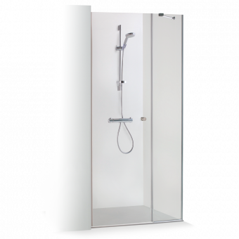 Dušo durys Brasta Glass RITA 895-898x2000 matinis stiklas 